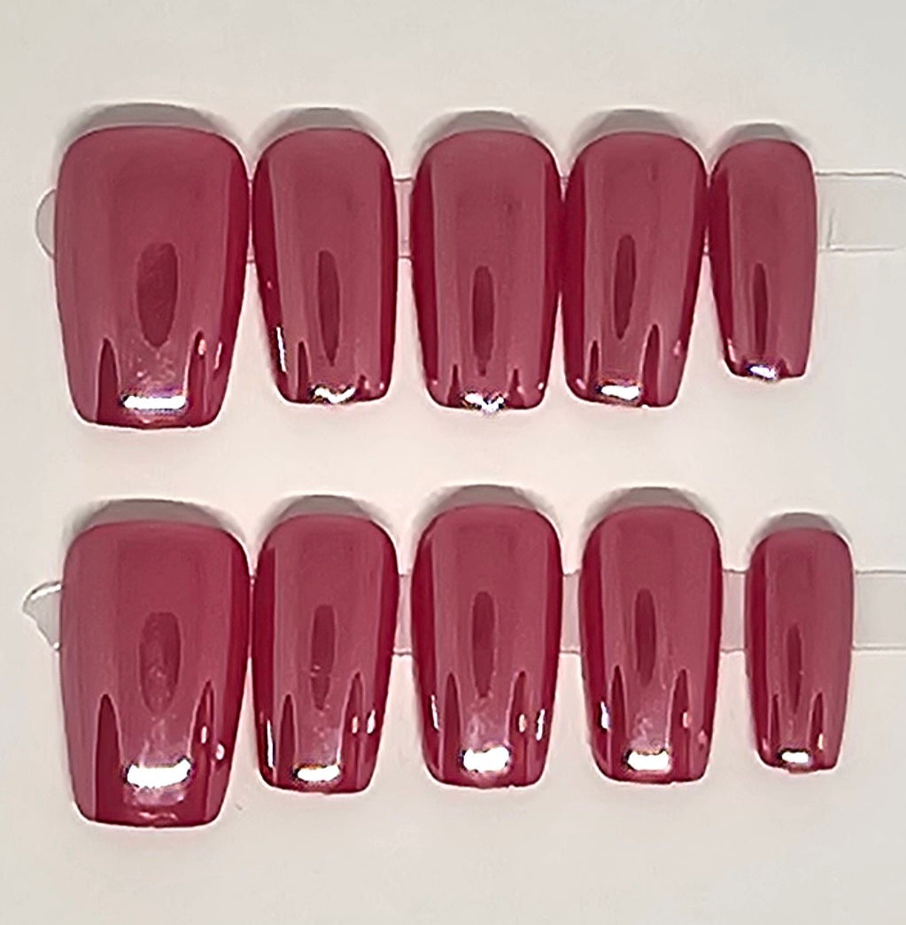 Posh Gloss Square Nails
