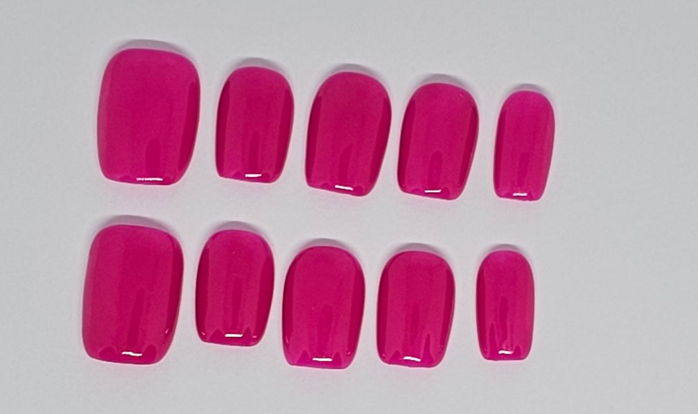 Fuchsia Fever - Toenails