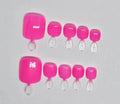 Totally Pink - Toenails